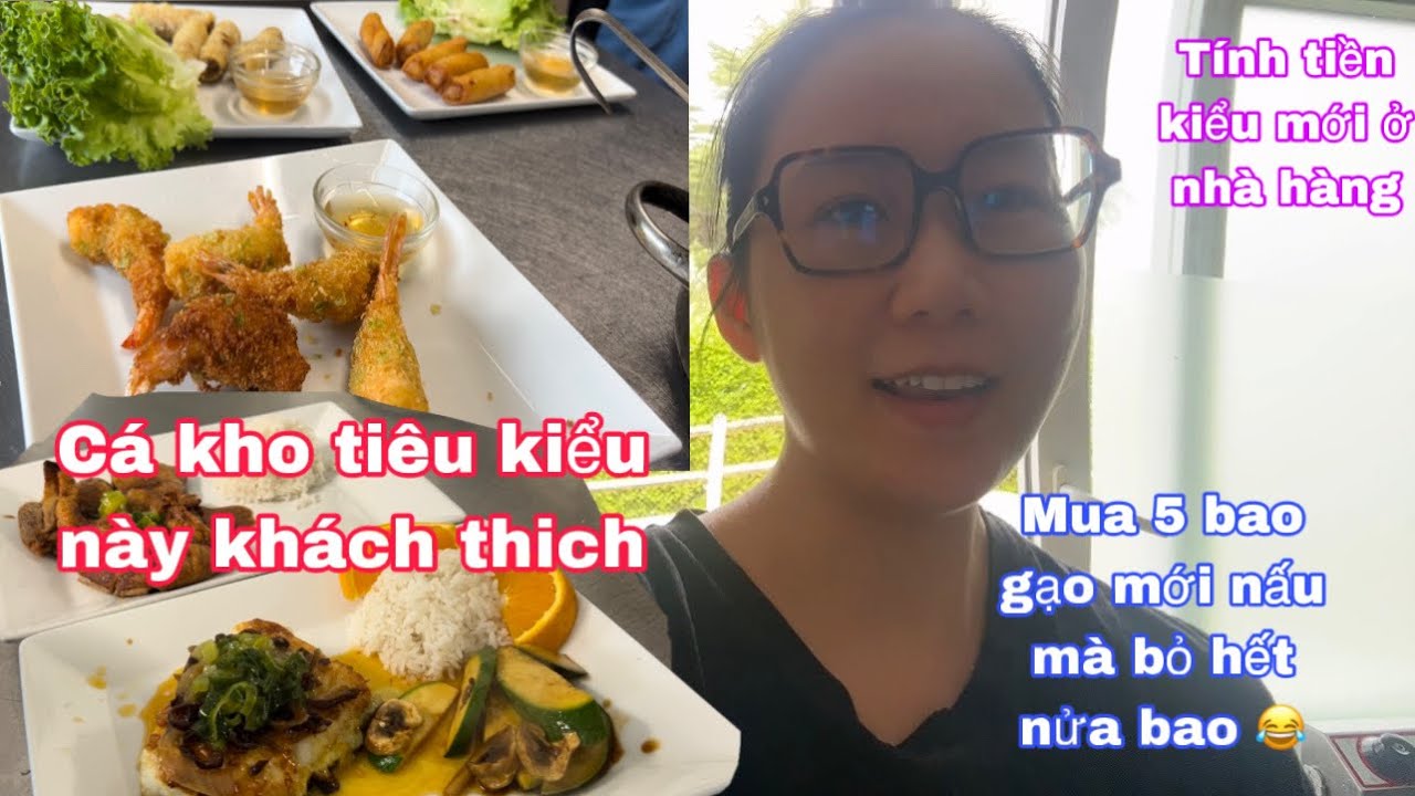 Cá kho tiêu kiểu này rất ngon/mua năm bao gạo mà bỏ hết nửa bao/thứ 7 ông Chef bận rộn cá nướng