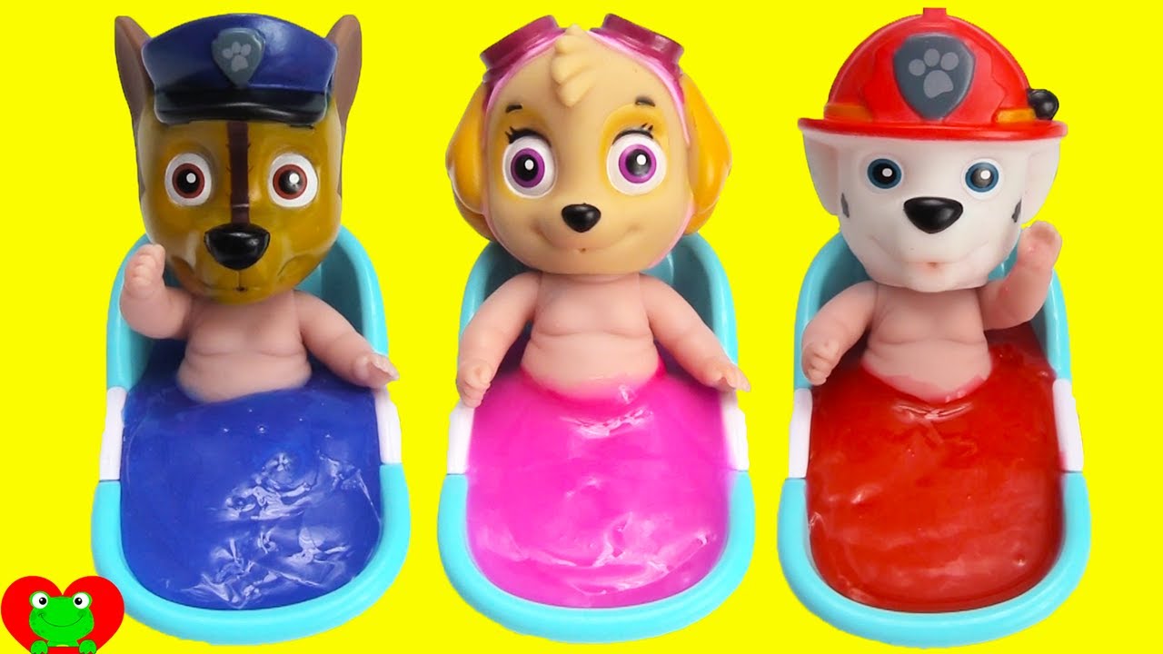 Paw Patrol Baby Slime Surprises