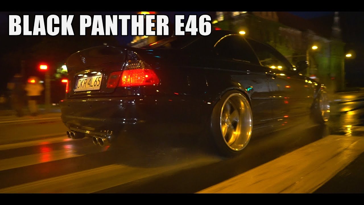 Black Panther E46 / BMW e46 / CARPORN / Luka Artist Studio