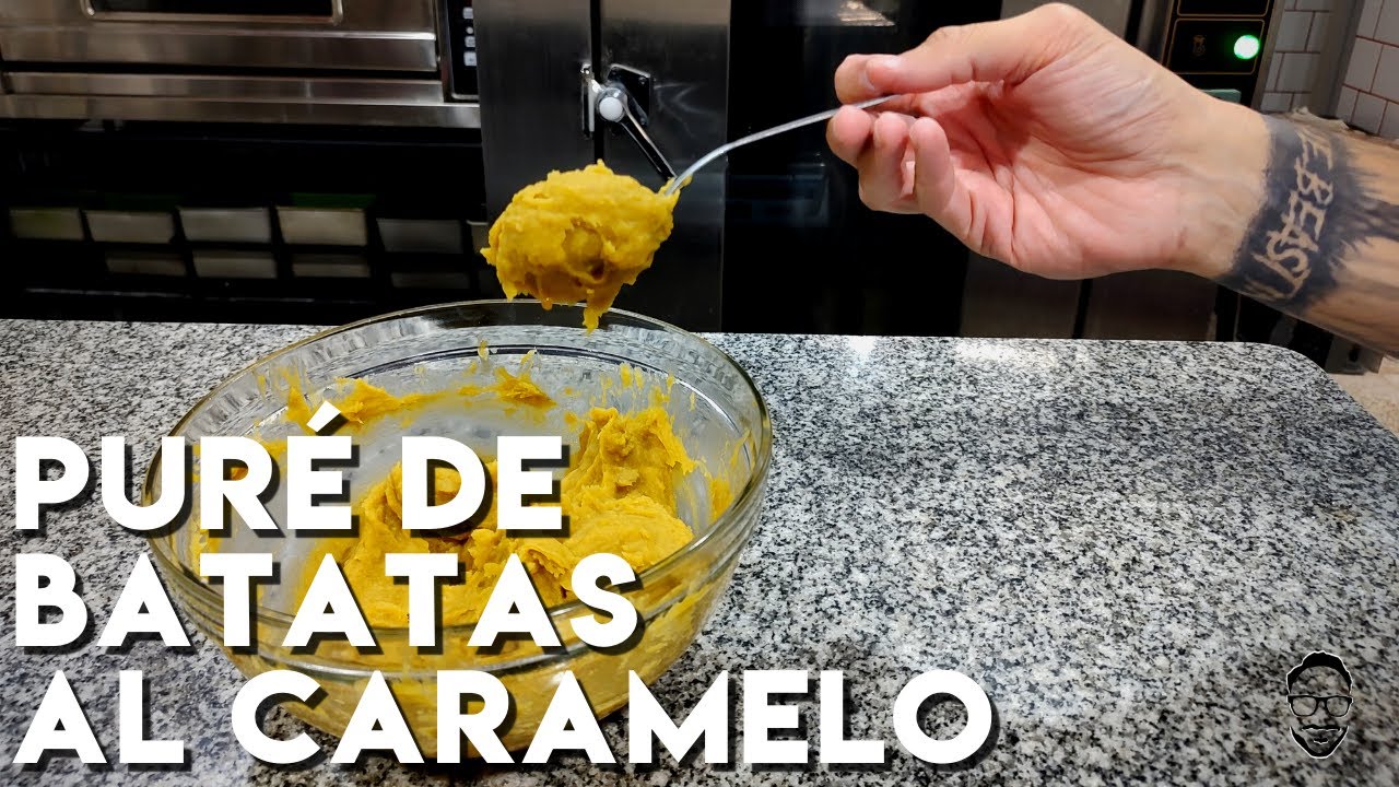 PURE DE BATATA AL CARAMELO