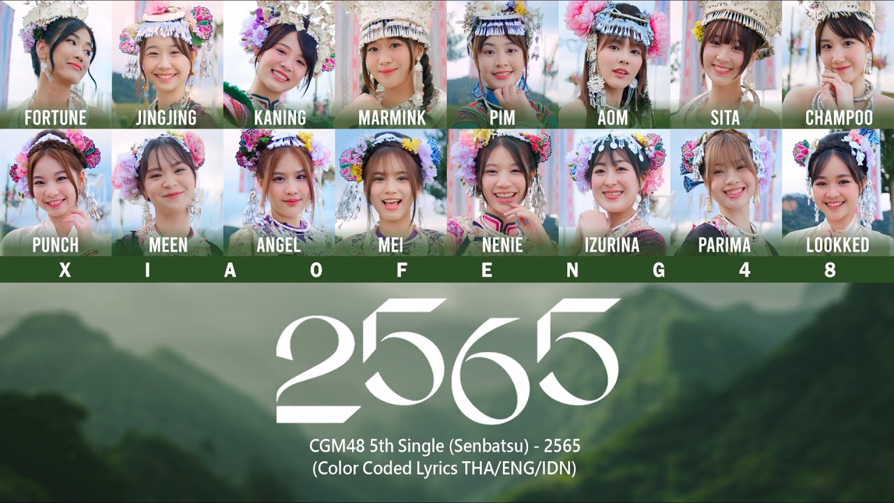 CGM48 5th Single (Senbatsu) - 2565 | Color Coded Lyrics THA/ENG/IDN
