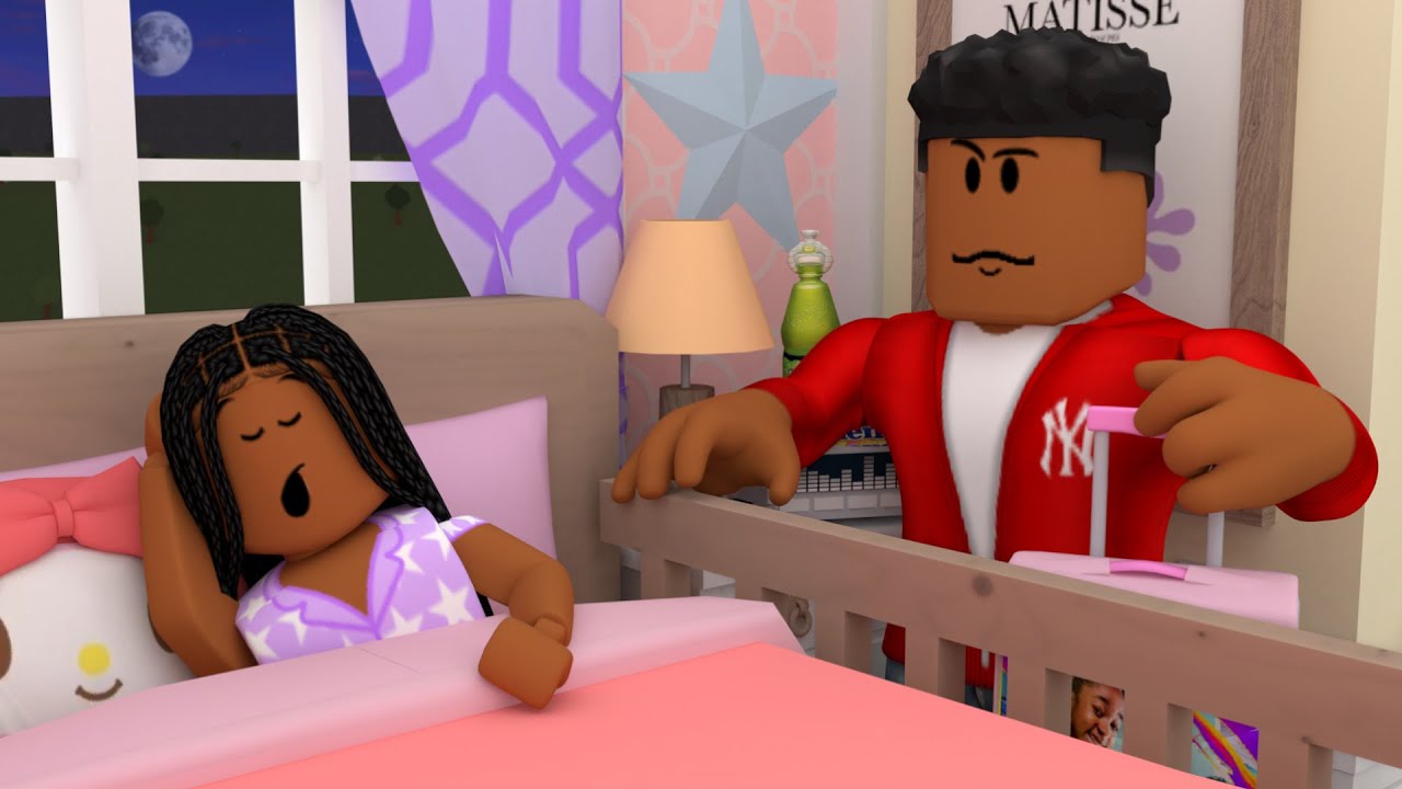 My Daughters real Dad BROKE INTO OUR HOUSE! *HE TRIED TO TAKE HER* | Roblox Bloxburg Roleplay