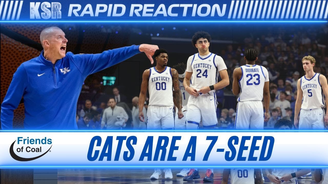 Kentucky Is a 7-Seed; Will Face Santa Clara in St. Louis