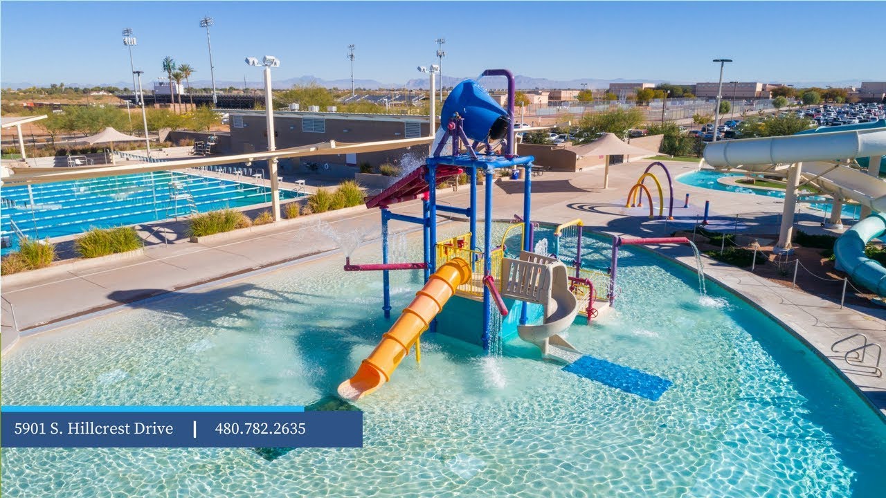 Mesquite Groves Aquatic Center Aerial Tour