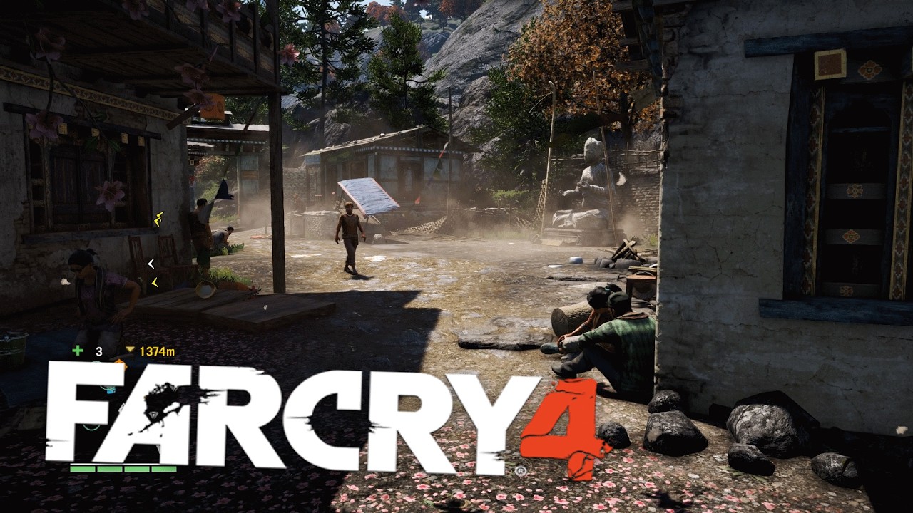Wir haben hier ja eine Siedlung! Was für ein Hall! [32] Far Cry 4