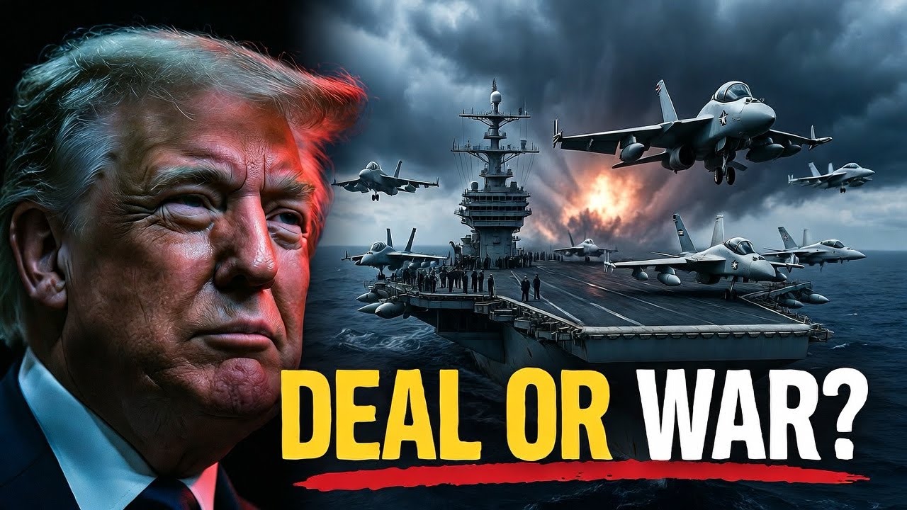 Trump&rsquo;s Final Warning to Iran 🚨 US Warships Enter Persian Gulf | Nuclear Deal or War?