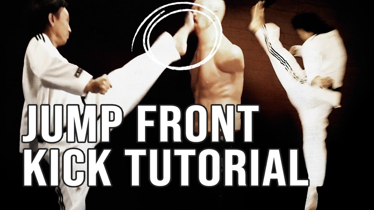 Taekwondo Jump Front Kick Tutorial | TaekwonWoo How to