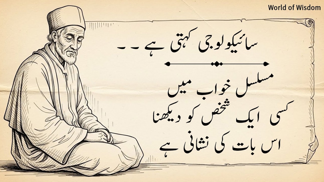 Musalsal Khawab Ma Kisi Shakhs Ko Dekhna | Interesting Psychology Facts About Life & Human Behavior