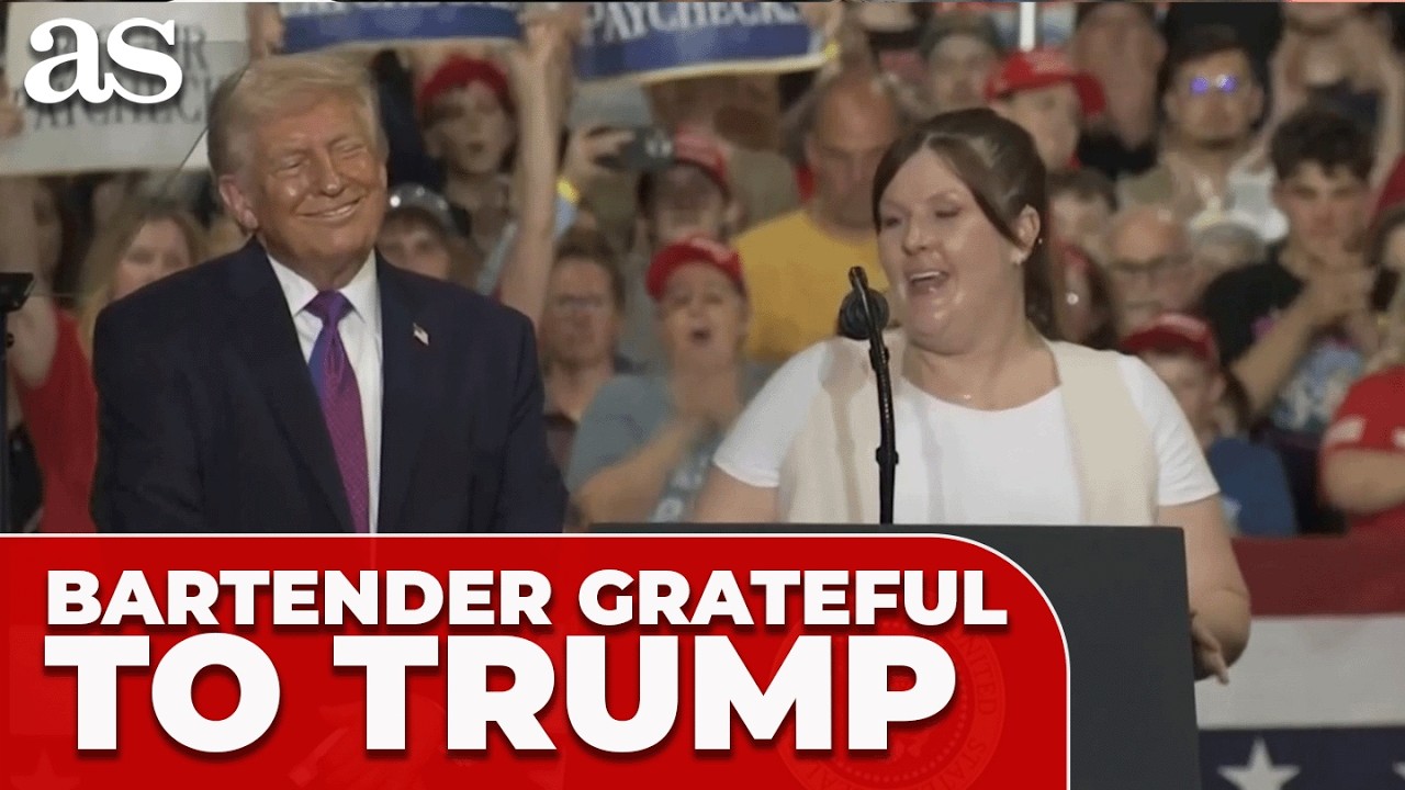 Kentucky Bartender PRAISES Trump’s Tax Policy in EMOTIONAL MOMENT