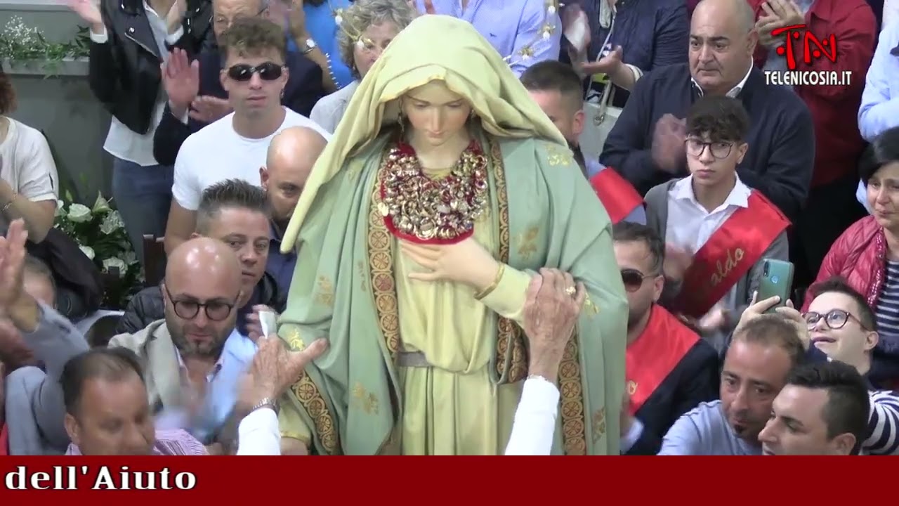 A Nicosia, la  fede non si arrende alla pioggia: festeggiamenti in onore di Maria Ss dell'Aiuto