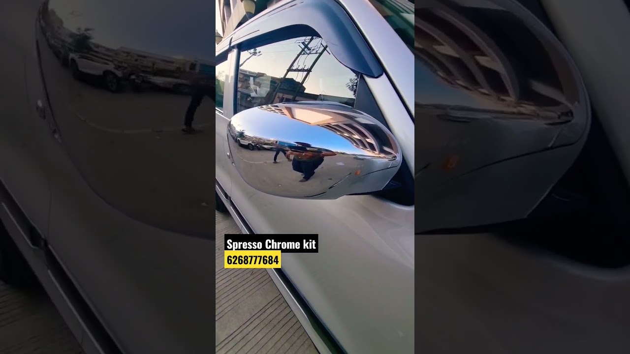 Maruti Suzuki Spresso Chrome kit Installation 6268777684