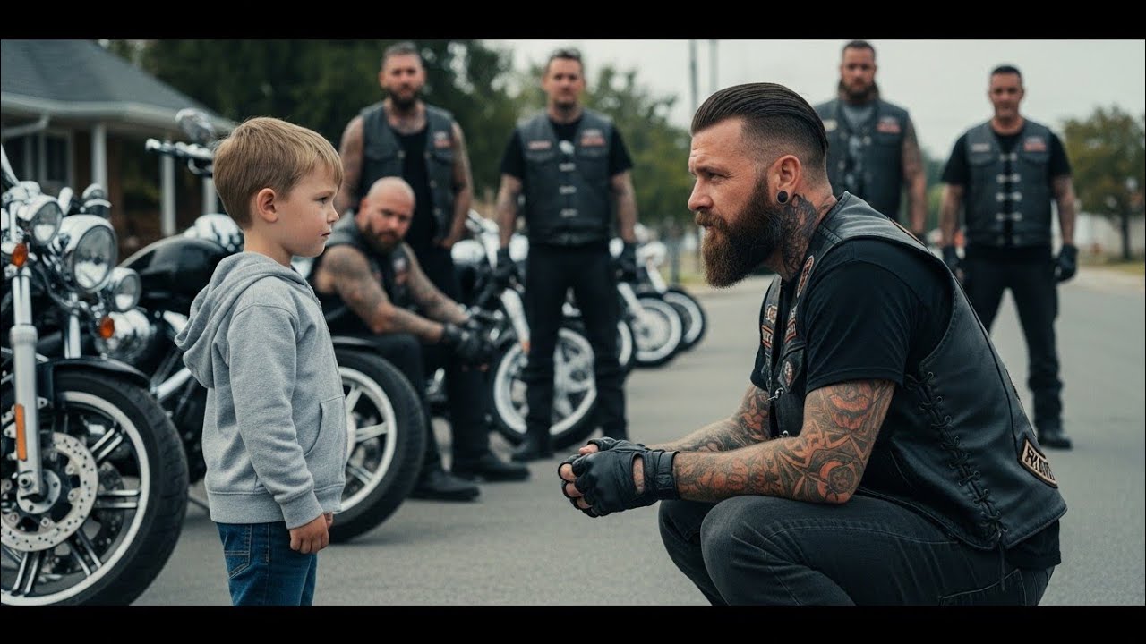 Little Boy Whispered, “They Took My Sister…” — The Bikers Didn’t Wait a Second
