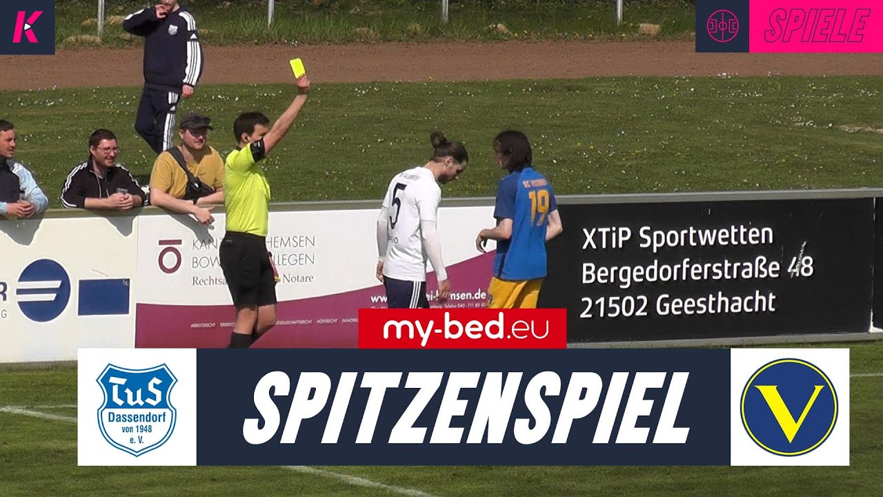 Spitzenspiel in der Aufstiegsrunde | TuS Dassendorf - SC Victoria Hamburg Oberliga Hamburg