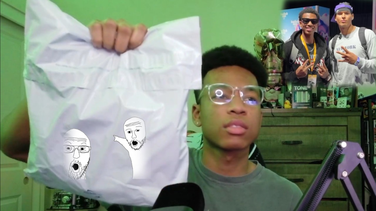 UR BOY GOT A PACKAGE FROM MARLON