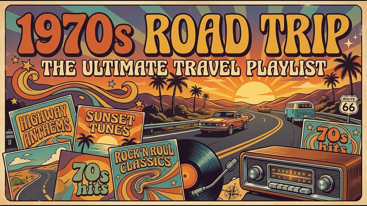 70s Road Trip Greatest Hits | Timeless 70s Classics | Vintage Highway Drive Mix Remastered