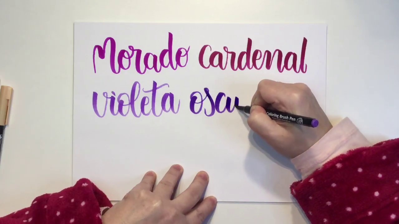 Review rotuladores Koi de Sakura, probamos con lettering todos los colores y ME GUSTAN MUCHO!