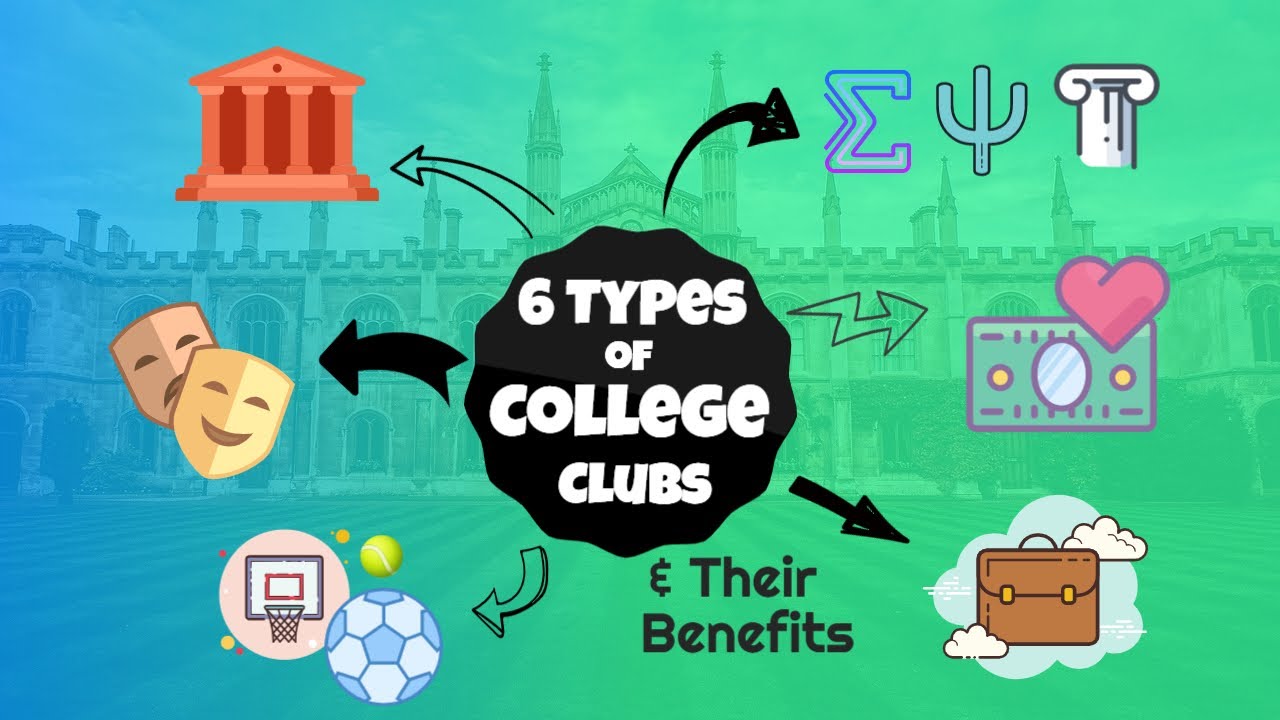 The 6 main types of college clubs and the skills you will develop from each