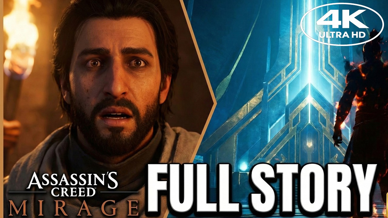 Valley of Memory &ndash; Assassin&rsquo;s Creed Mirage Complete Cinematic Movie (All Cutscenes & Story) 4K