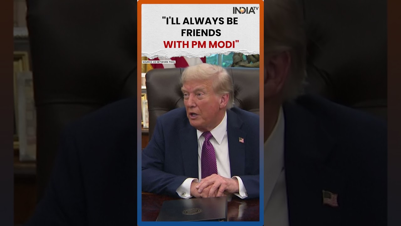 Donald Trump Calls PM Modi a Friend, Says India-US Relationship is 