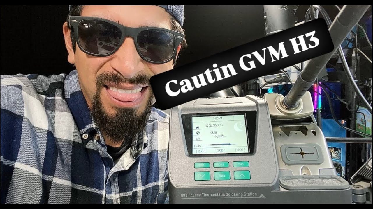 Unboxing y primeras impresiones Cautin GVM H3, T245, T210 y C115 en 1 solo paquete #onlyhaswer