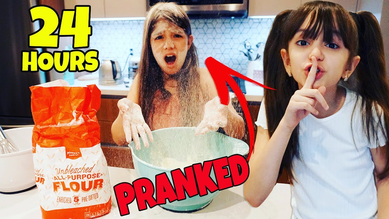 PRANKING MY SISTER FOR 24 HOURS !!! | Emily and Evelyn