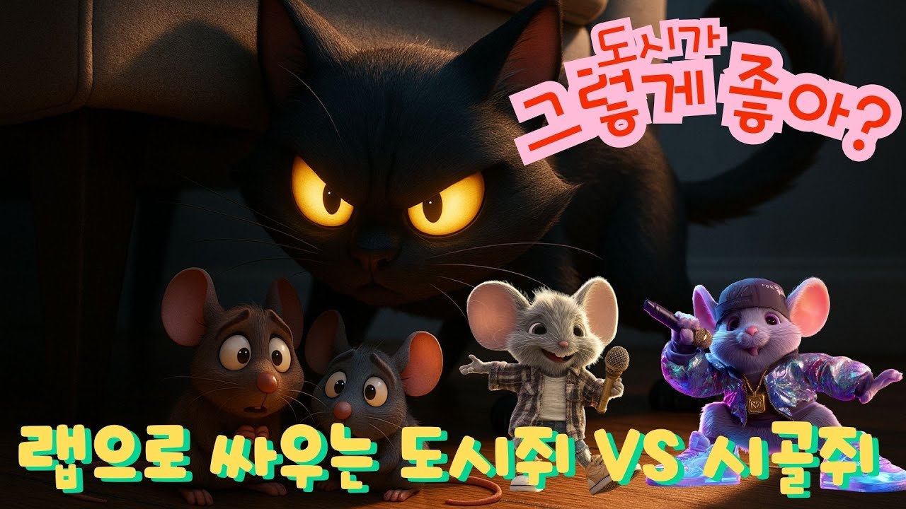 시골쥐한테 온 수상한 전화 한 통/이건 동화야? 랩이야? 둘 다야!/랩으로 싸우는 도시쥐 vs 시골쥐