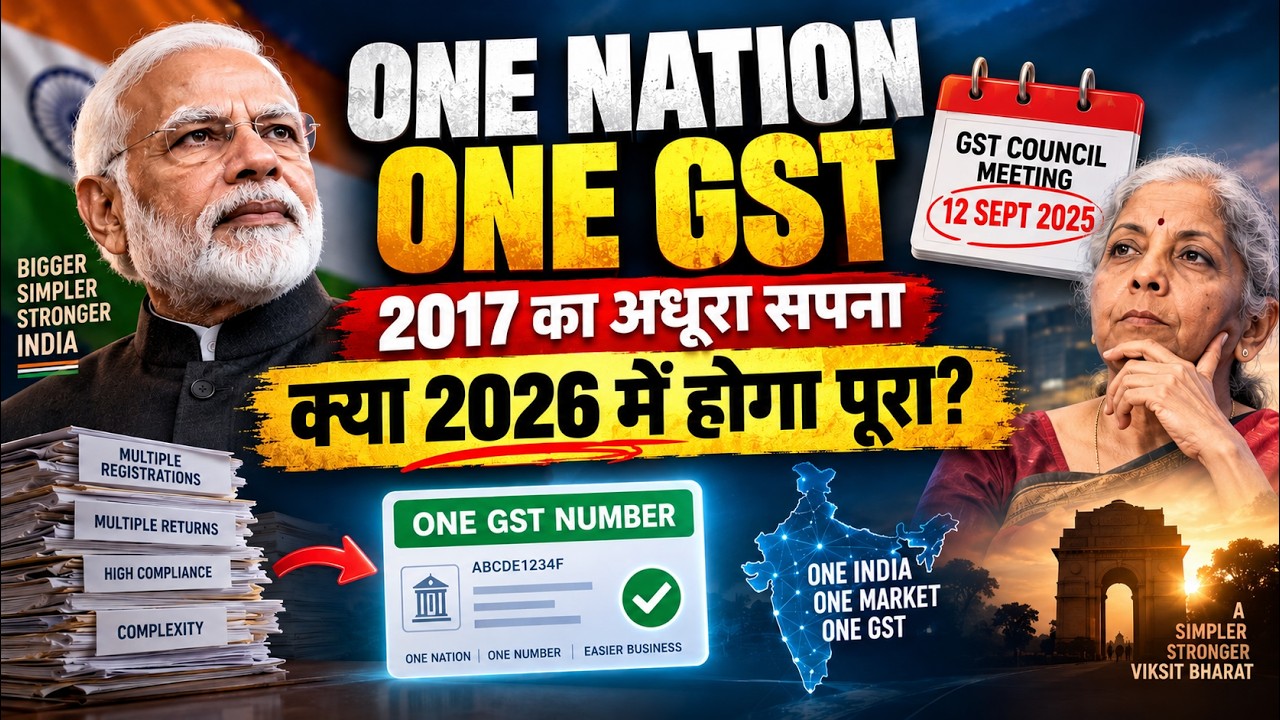 Single GST Registration Across India? Big GST Update 2026