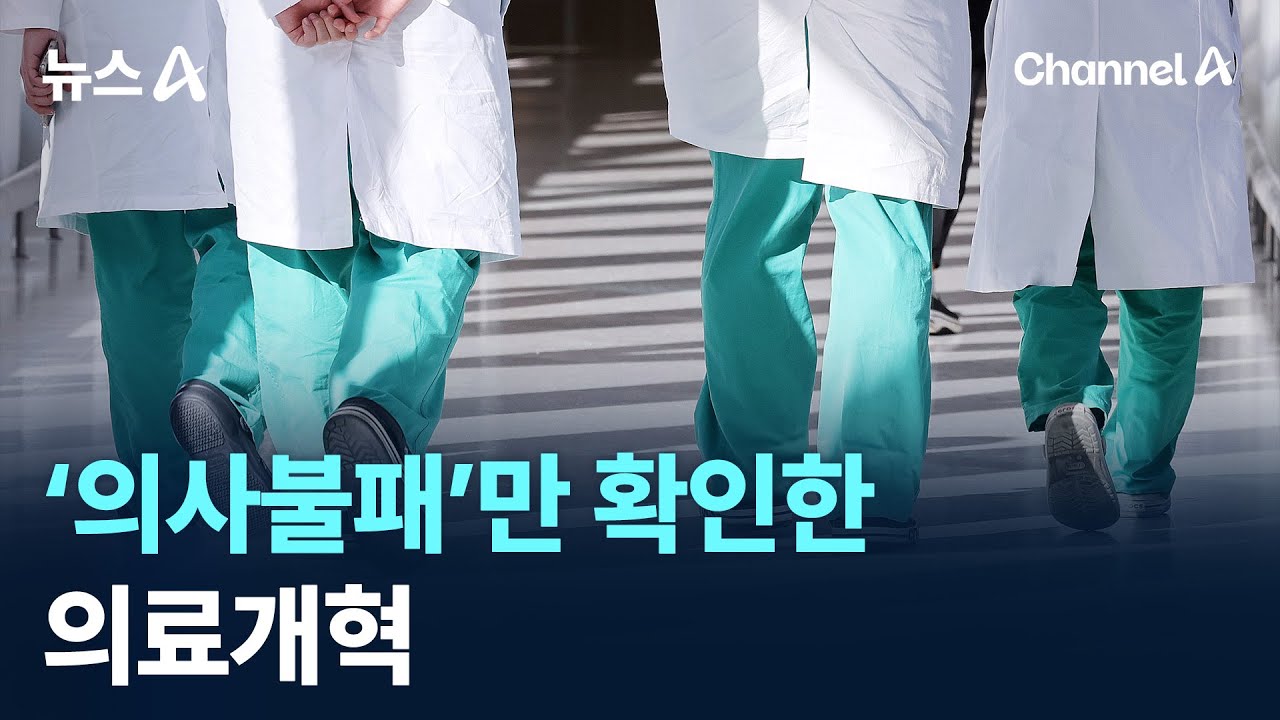 &lsquo;의사불패&rsquo;만 확인한 의료개혁 / 채널A / 뉴스A