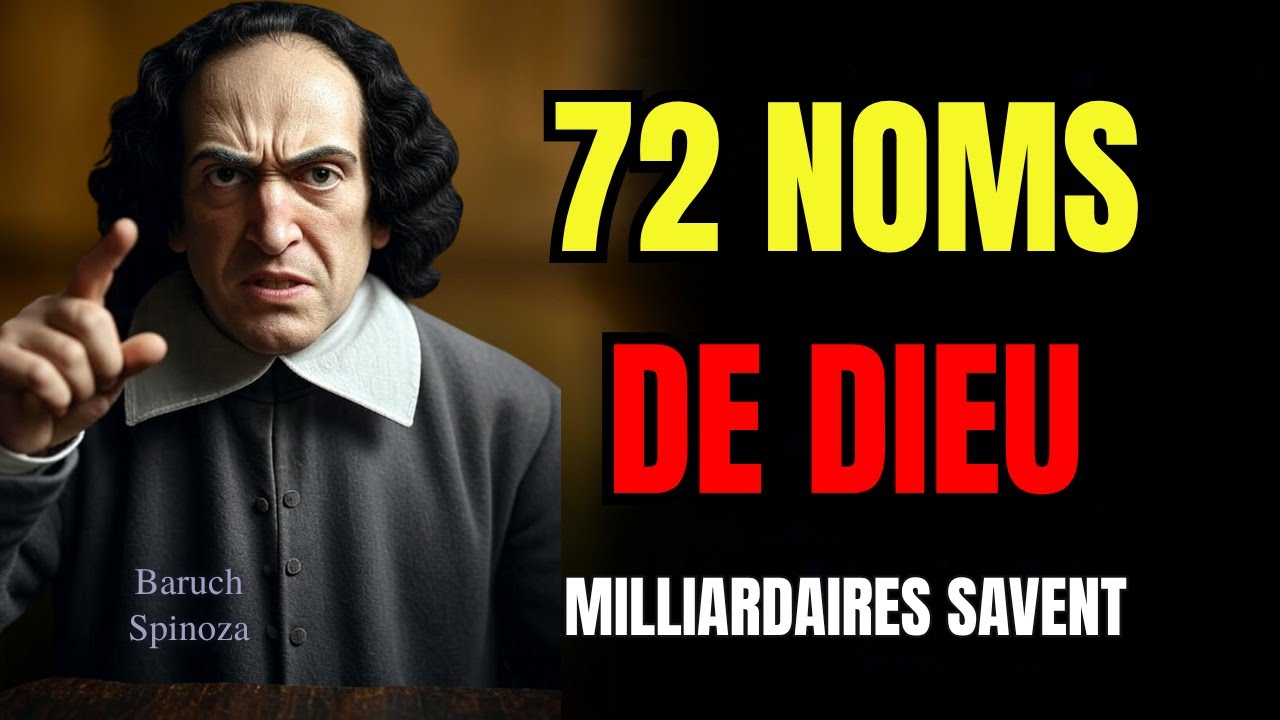 SPINOZA A R&Eacute;V&Eacute;L&Eacute;: La Formule Kabbalistique Que Les Milliardaires Utilisent &mdash; 72 Noms