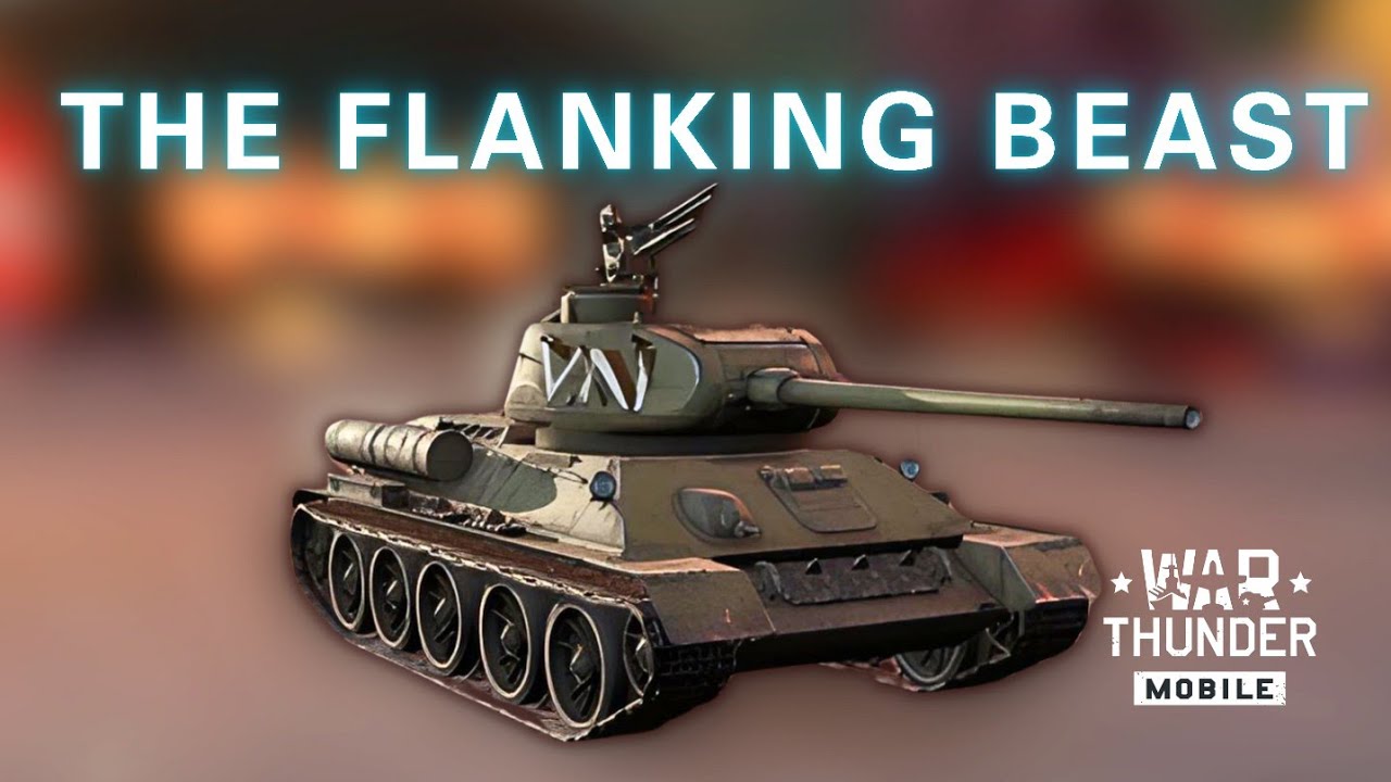 The Flanking Beast | T-34-85 Gai | War Thunder Mobile