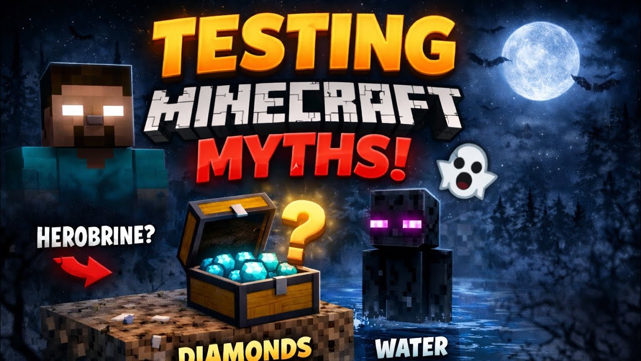 Testing minecraft myths part 1 #minecraft@ProBoiz95 
