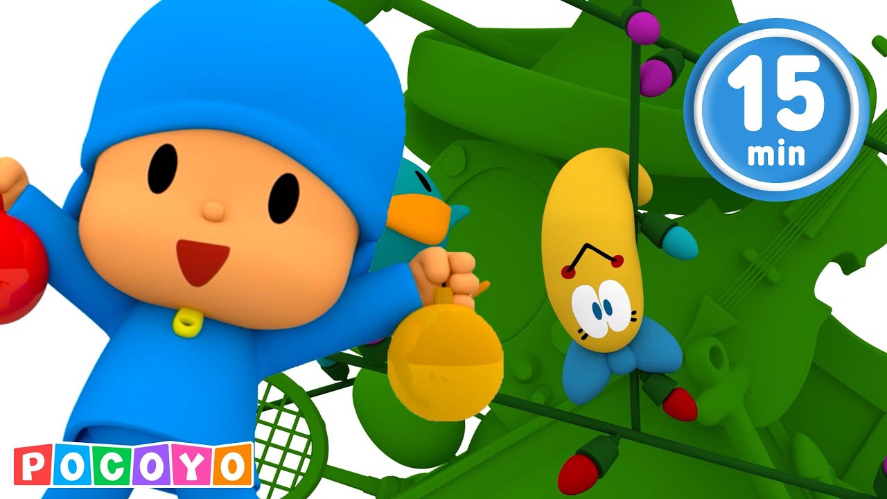 🌟 Iloinen JOULU! 🎄 Pocoyo Tekee Kuusesta Upean!  | Pocoyó 🇫🇮 Suomeksi | SARJAKUVIA lapsille
