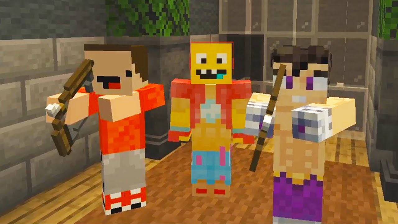 MIS GUARDAESPALDAS JESUSSERON Y VEGETTA777 *MURDER MYSTERY* MINECRAFT