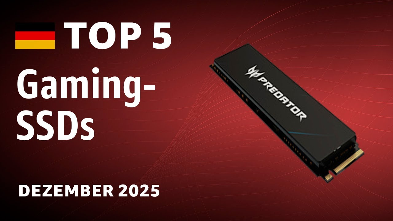 TOP—5. Beste Gaming-SSDs. Test & Vergleich Dezember 2025