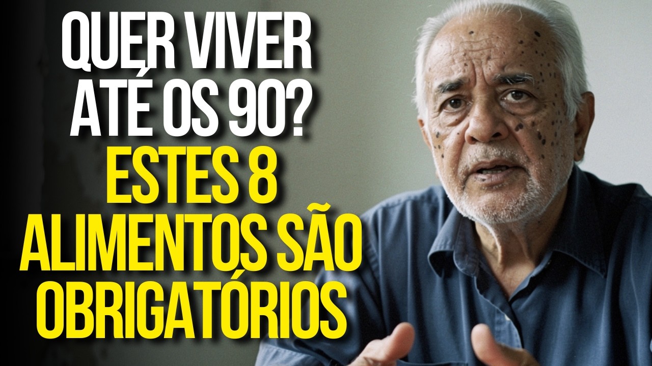 Quer Viver Até Os 90? Estes 8 Alimentos São Obrigatórios