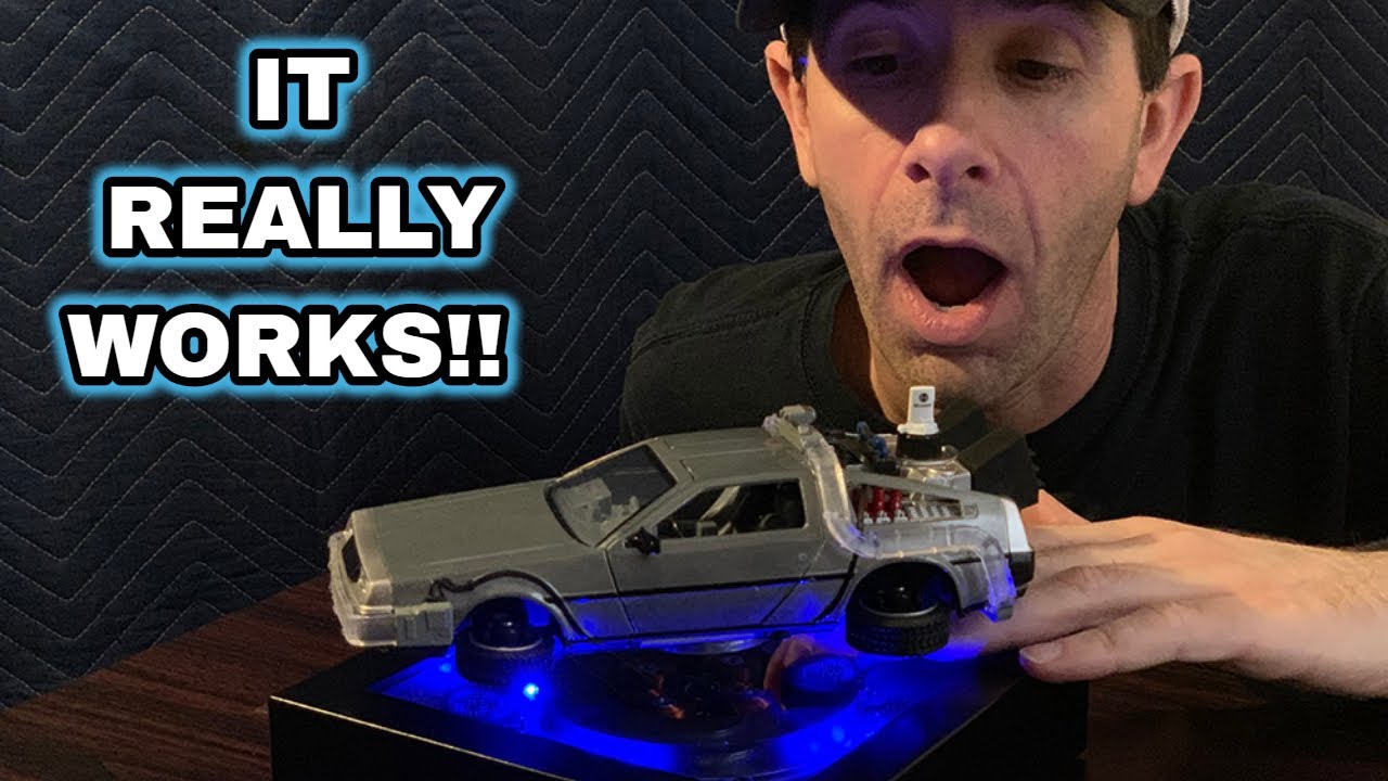 Back To The Future II Homemade Version Of Kids Logic Hovering Delorean Model