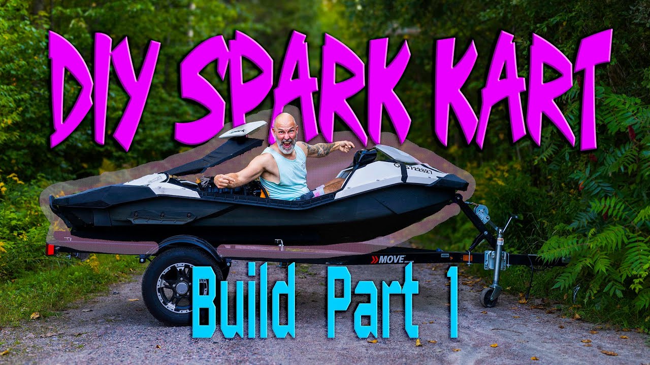 Building DYI Seadoo Spark Go Kart. Build Part 1.