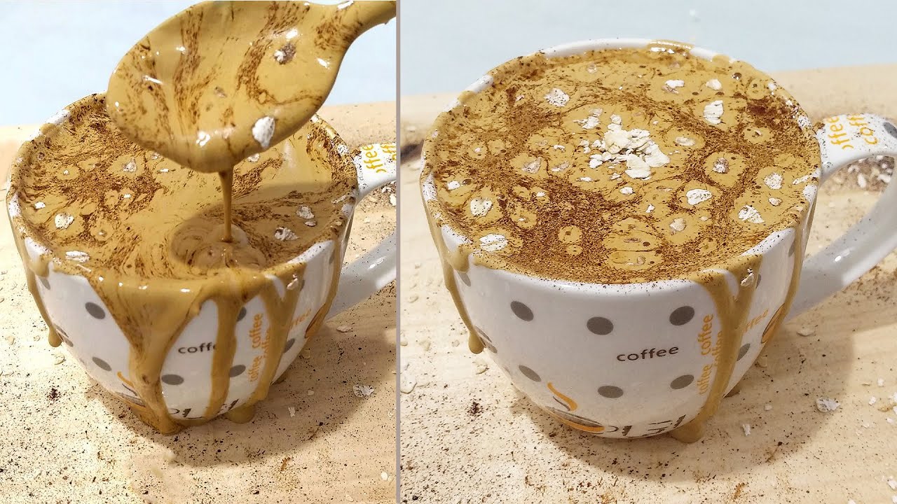 Oatmeal recipe | The oatmeal coffee latte | Dalgona recipe | Easy breakfast ideas | Hunger Hangover