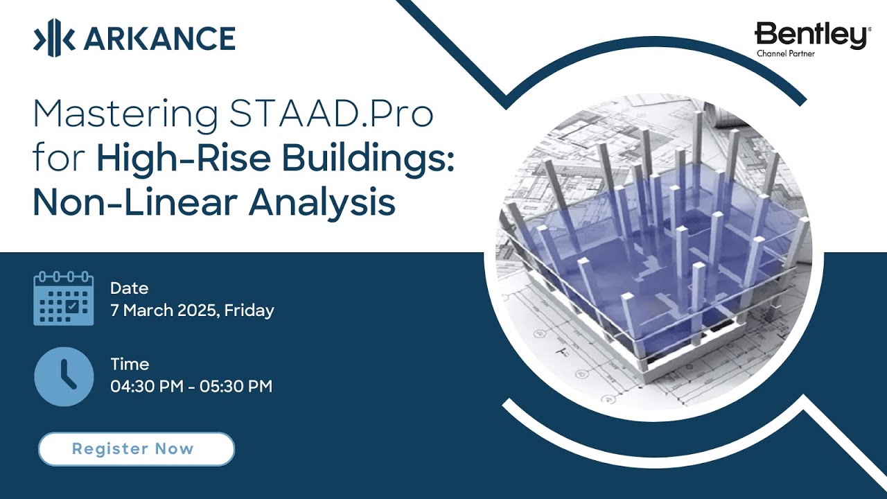 Mastering STAAD Pro for High Rise Buildings Non Linear Analysis