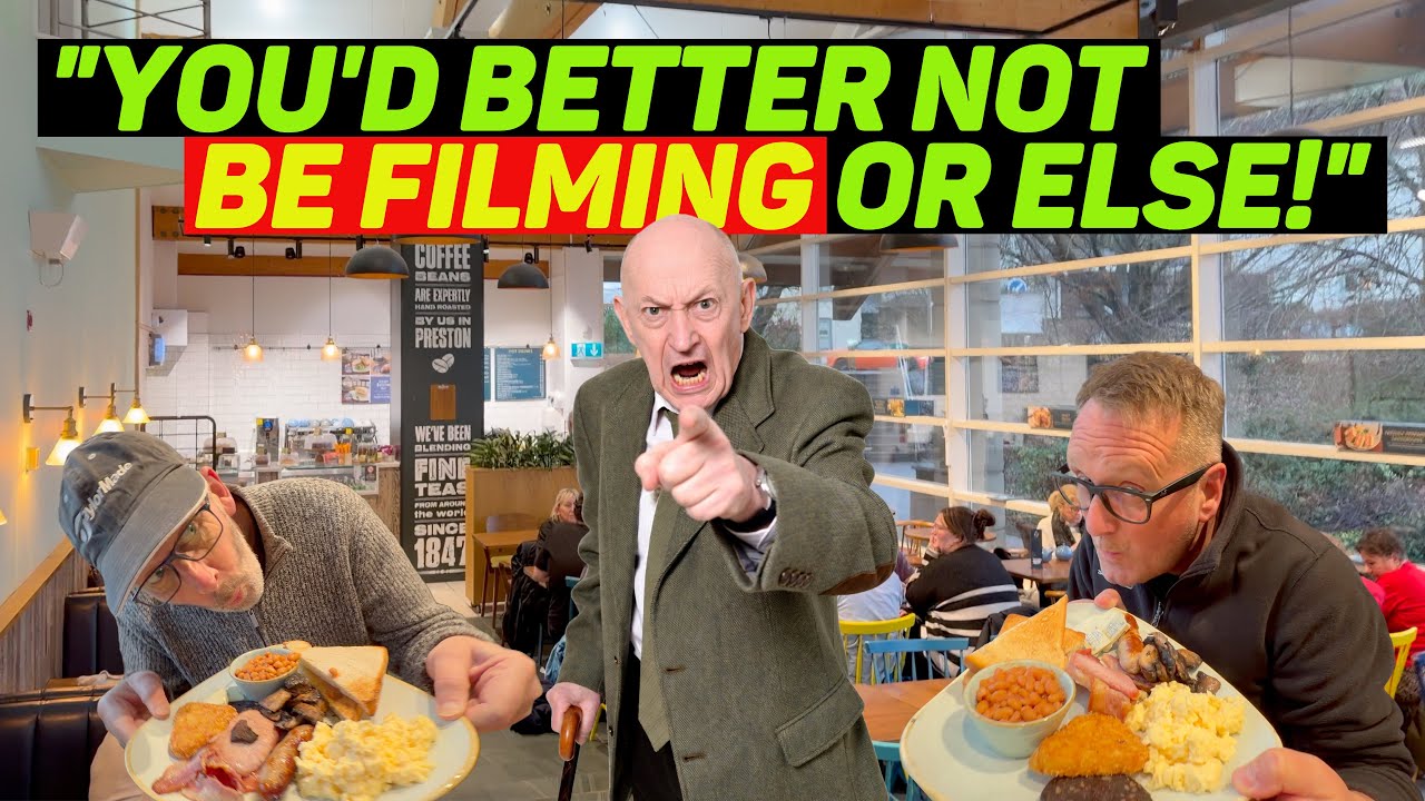 WE were VERBALLY ABUSED and THREATENED over BREAKFAST for FILMING!