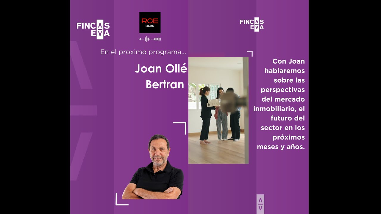 M2 - 21/01/26(Immosomni) con Joan Ollé, fundador de Ollé Bertran Presidente del COAPI i AIC