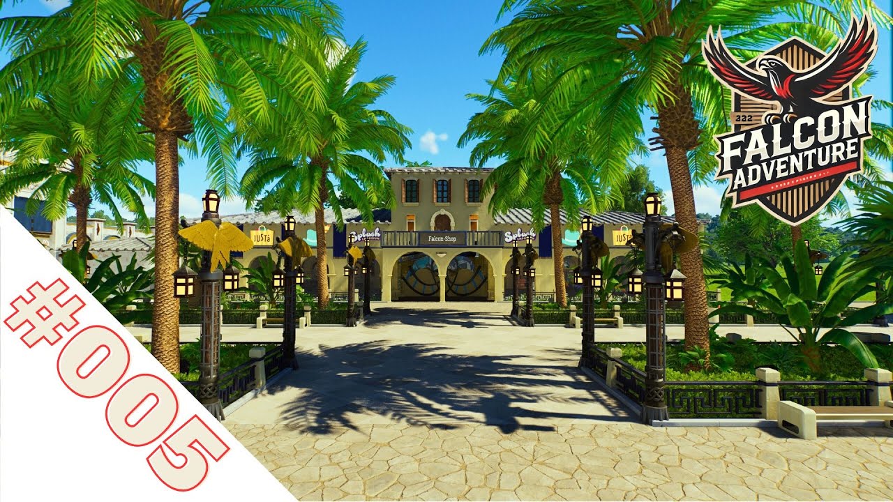 Einen Shop für Gedöns! / Falcon Adventure (Sandbox) / Part #005 / Planet Coaster 2