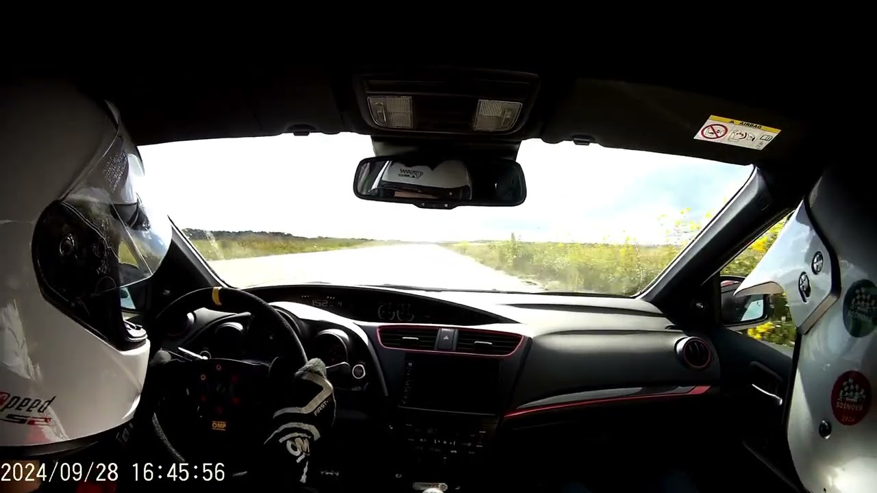 RS Cup Přerov 28.9.2024 Honda Civic Type-R - onboard v.max 190km/h