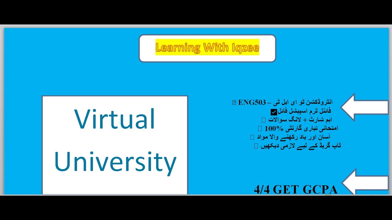 ENG503 Introduction to ELT | Complete Exam Preparation 2025