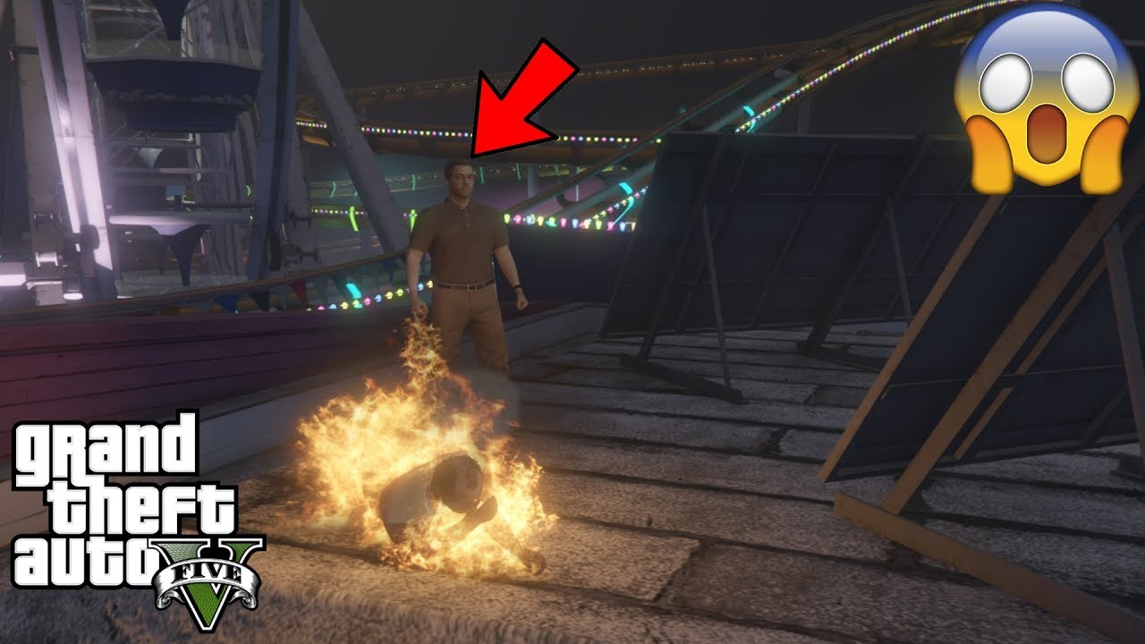 WOW I SAW Steve Haines' GHOST in GTA 5!