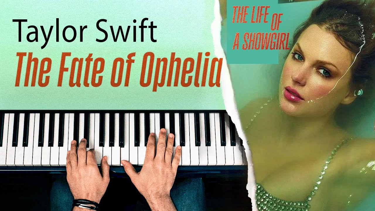 Taylor Swift - The Fate of Ophelia (Piano Tutorial with SHEET MUSIC)