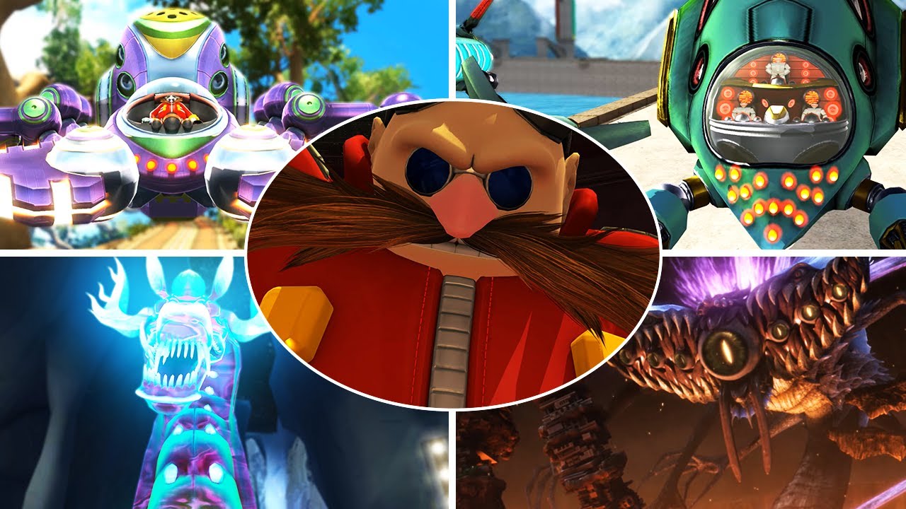 SONIC UNLEASHED PC PORT All Boss Fights / Bosses 4K 60FPS Ultra HD