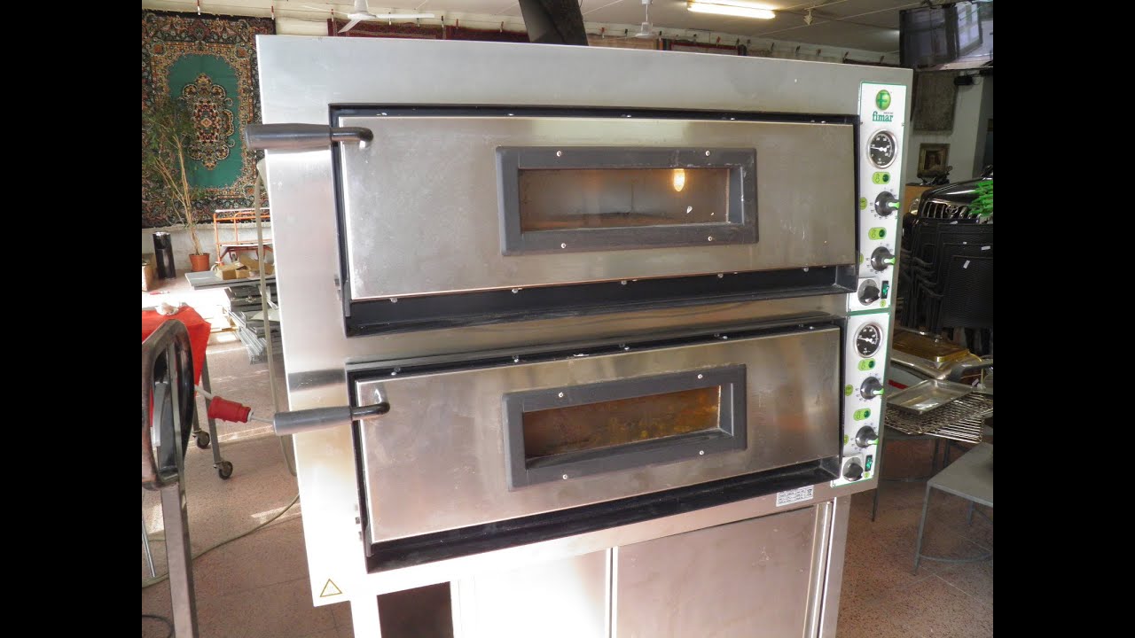 RIF. 44) ASTA FORNO PER PIZZA A 2 CAMERE