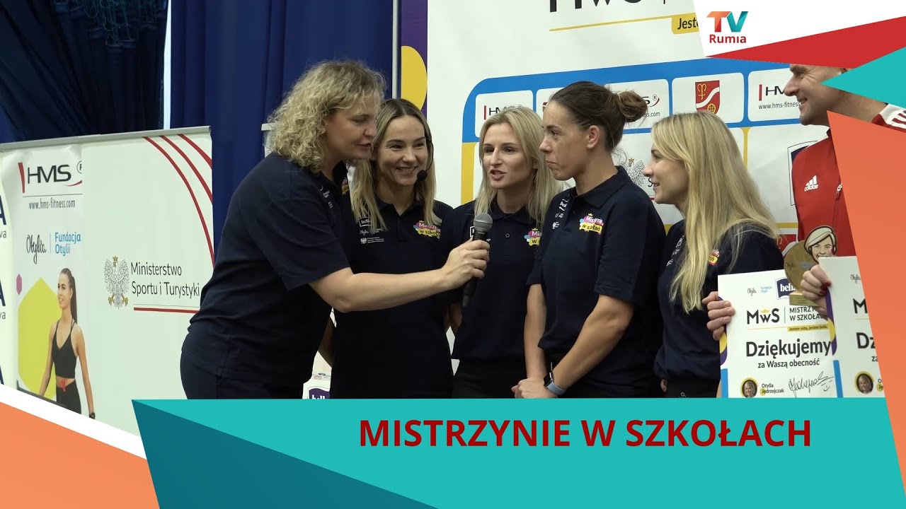 Otylia Jędrzejczak i „Mistrzynie w szkołach”