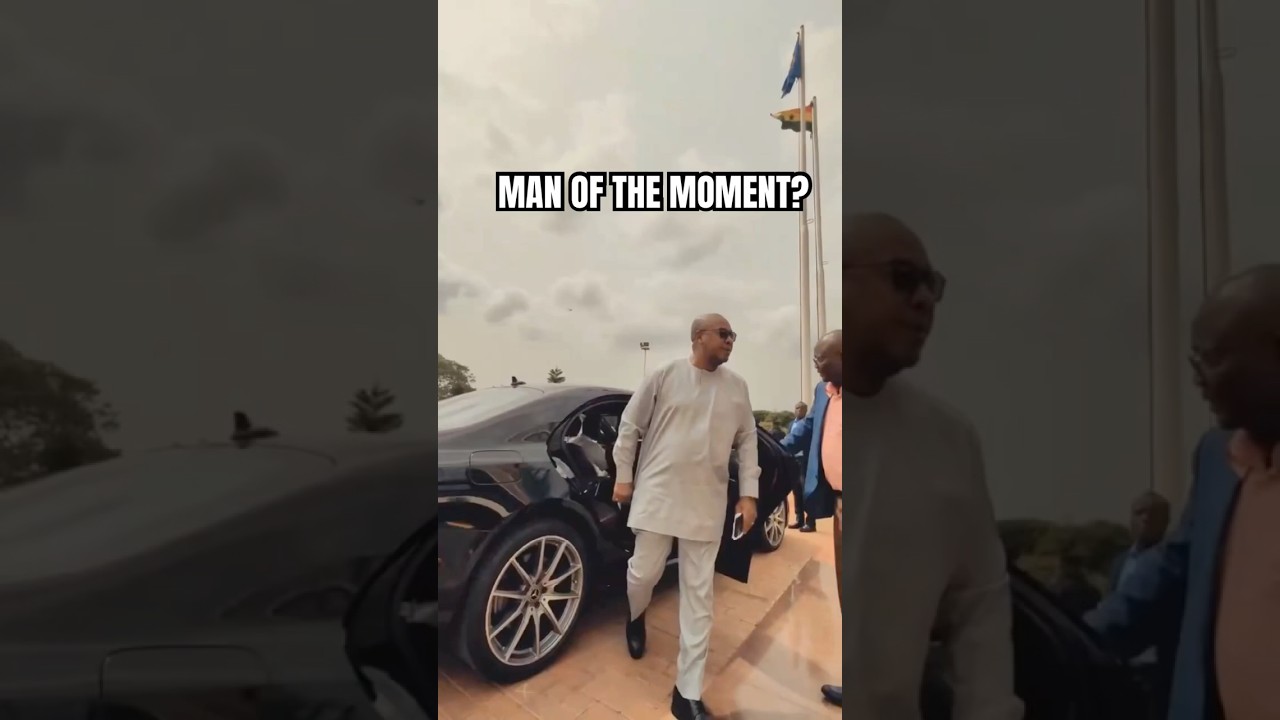 😎 Ghana&rsquo;s President, John  Dramani Mahama at the Presidency #shorts